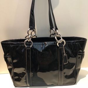 Coach Patent Leather Handbag